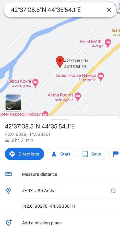 Story Guesthouse Kazbegi Exterior foto